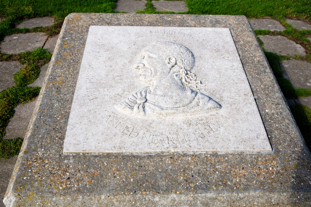 Caesar landed here about 55 BC