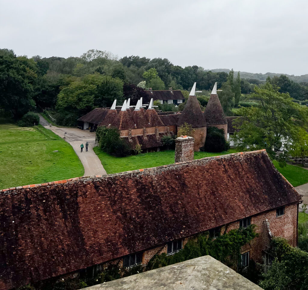 Sissinghurst hops drying chimneys