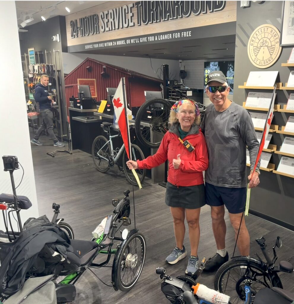 How it started. A tune-up by Trek Bicycle, St. Albans