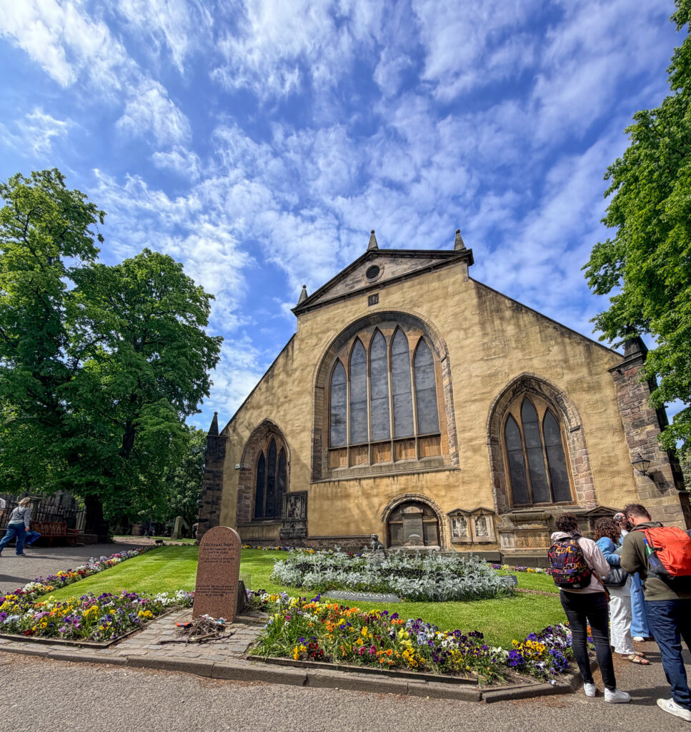 GreyFriars cemetery grave for GreyFriars Bobby