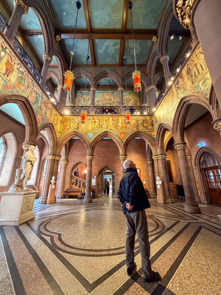 Lobby and Murals by William Brassey Hole